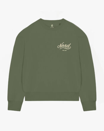 NRD_013_sweatshirt_oversize_nordsignature_organickhaki_front