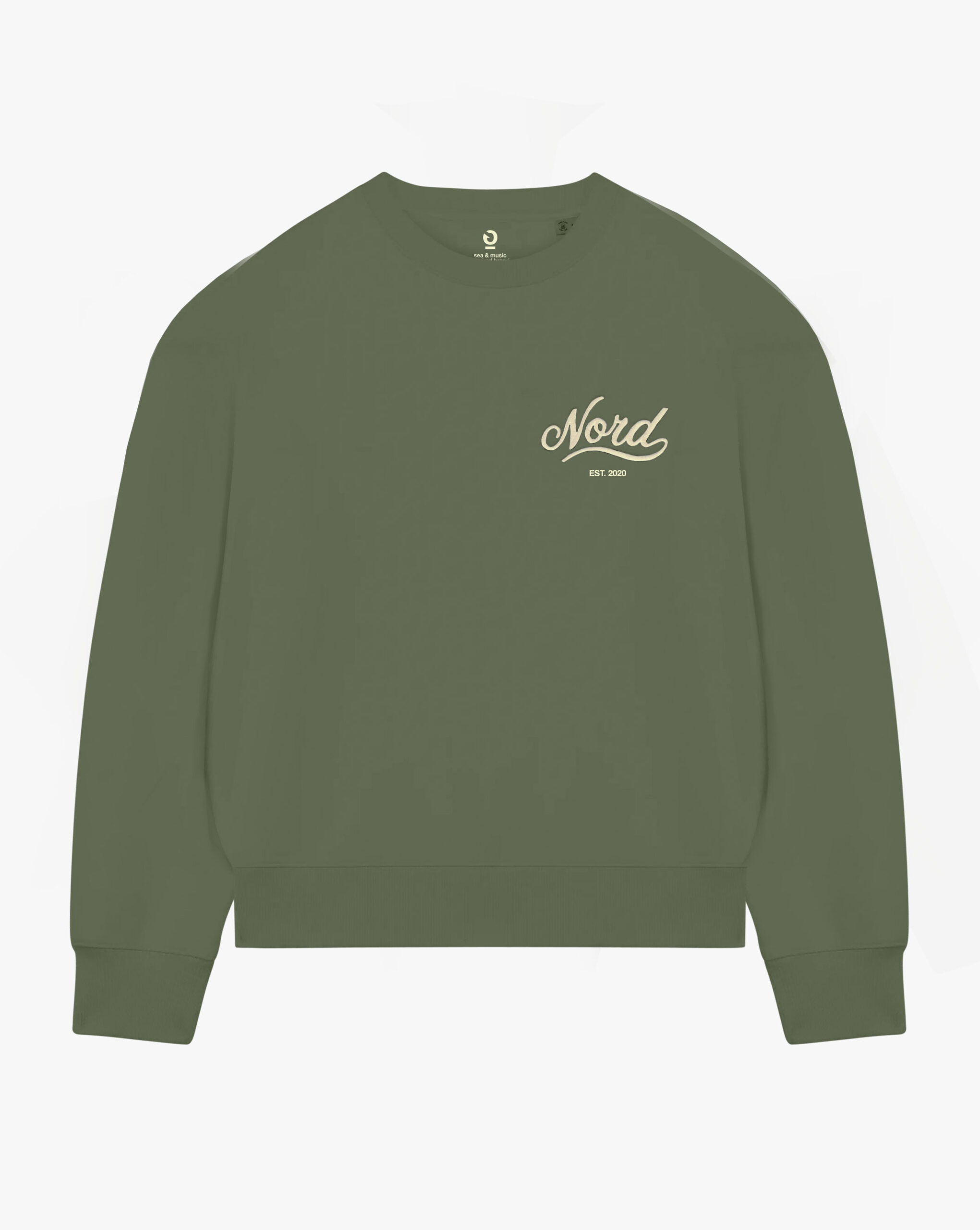 NRD_013_sweatshirt_oversize_nordsignature_organickhaki_front