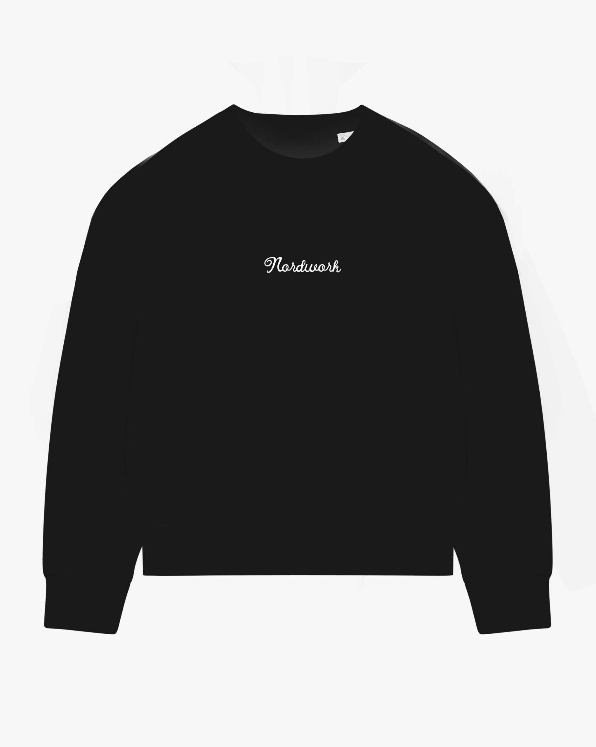 Dessuadora Oversize Nord Punk - Negre