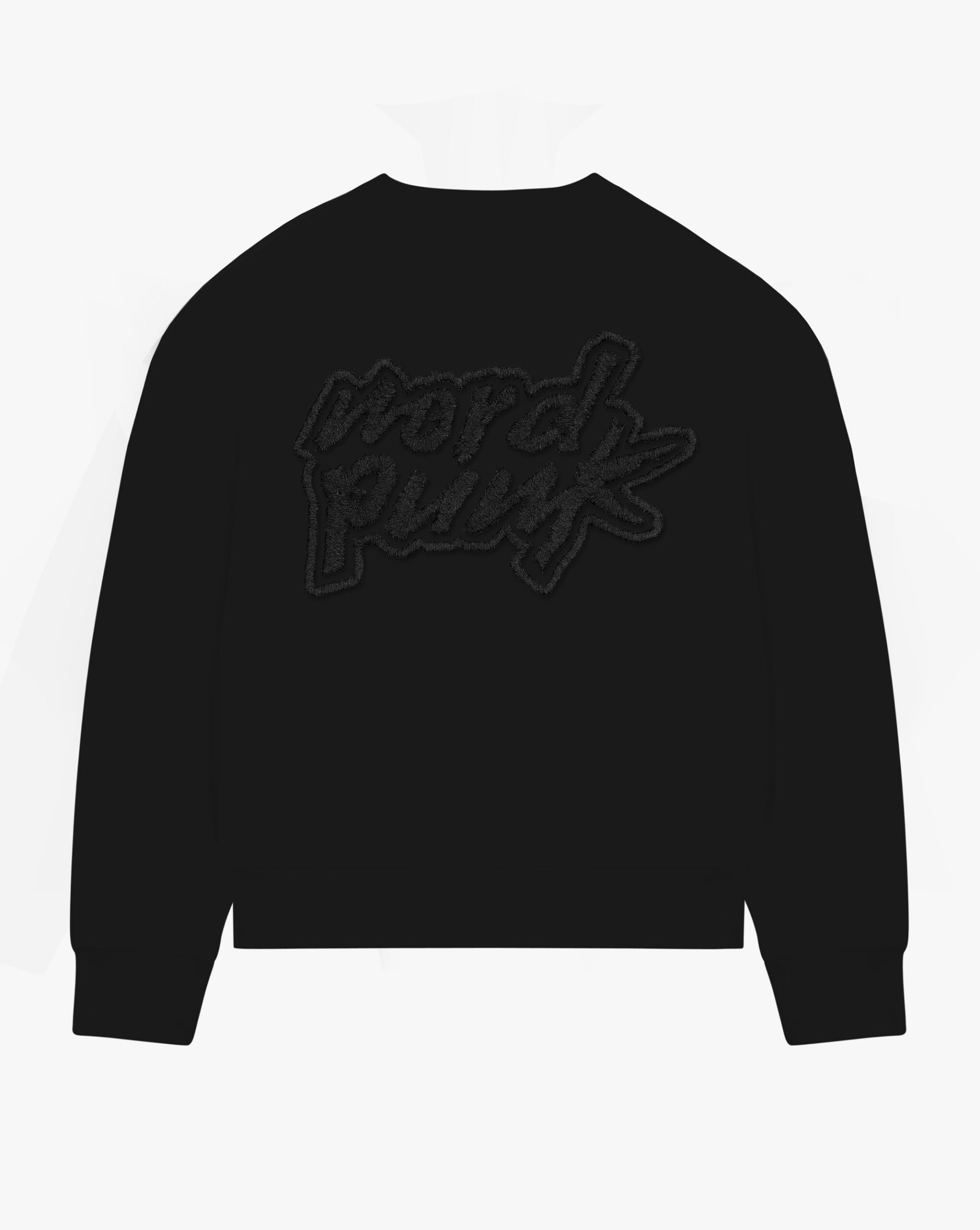 Dessuadora Oversize Nord Punk - Negre - Imatge 2